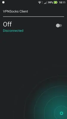 VPNSocks Client android App screenshot 1